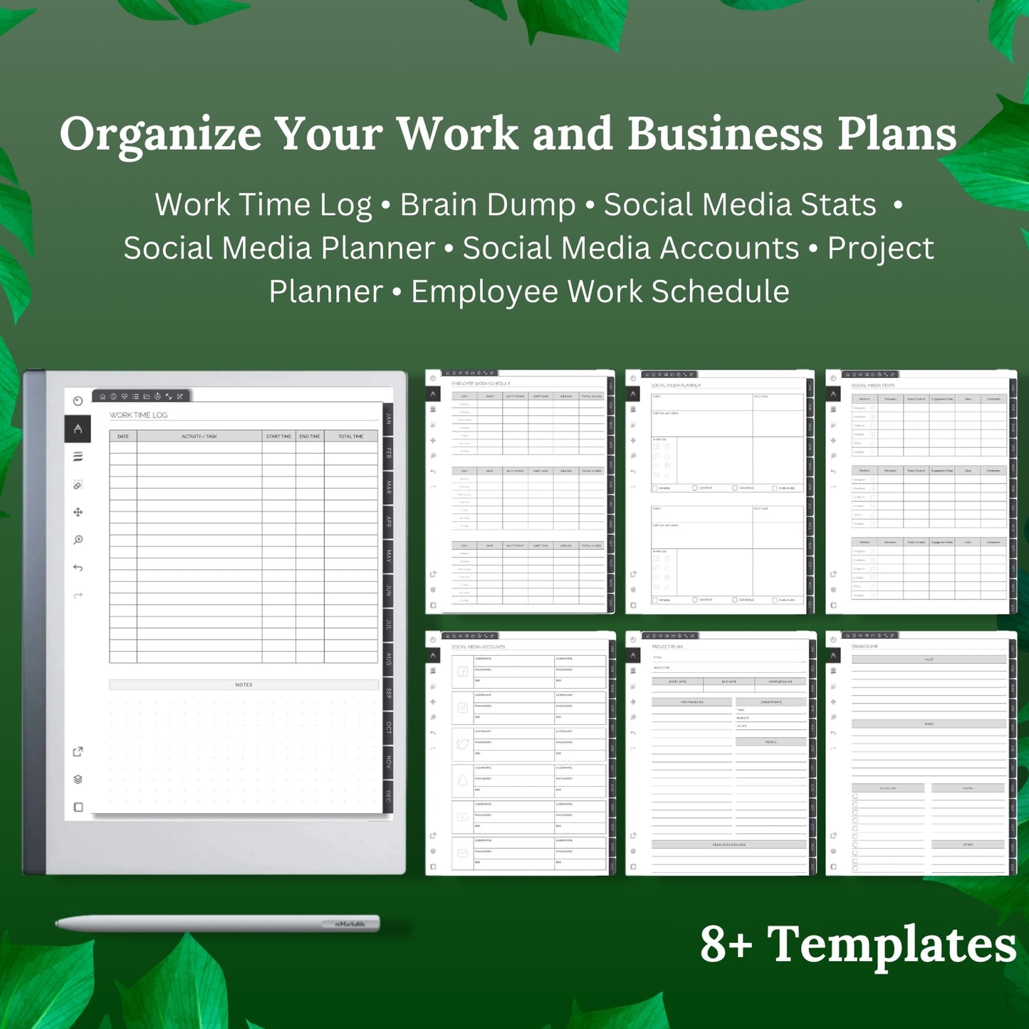 E-ink Ultimate Digital Planner 2026 – 2029