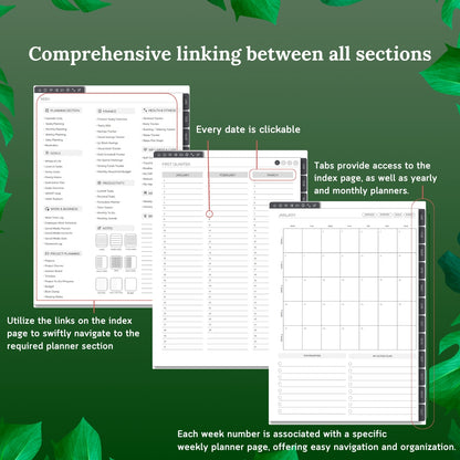 E-ink Ultimate Digital Planner 2026 – 2029