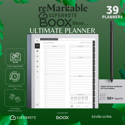 E-ink Ultimate Digital Planner 2026 – 2029